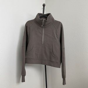 LULULEMON Scuba Oversized Funnel Neck in Rover (size: M/L) *deadstock color*